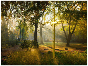 Infostand des Ev. Friedhofsverbandes auf dem ENDlich-Trauerfestival