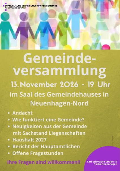 Gemeindeversammlung